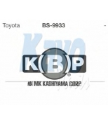 KAVO PARTS - BS9933 - К-т торм. колодок барабанных  Re Toyota, Suz, PSA